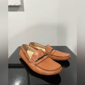 💎Elegant Italian  Brown Leather Loafers for Men💎